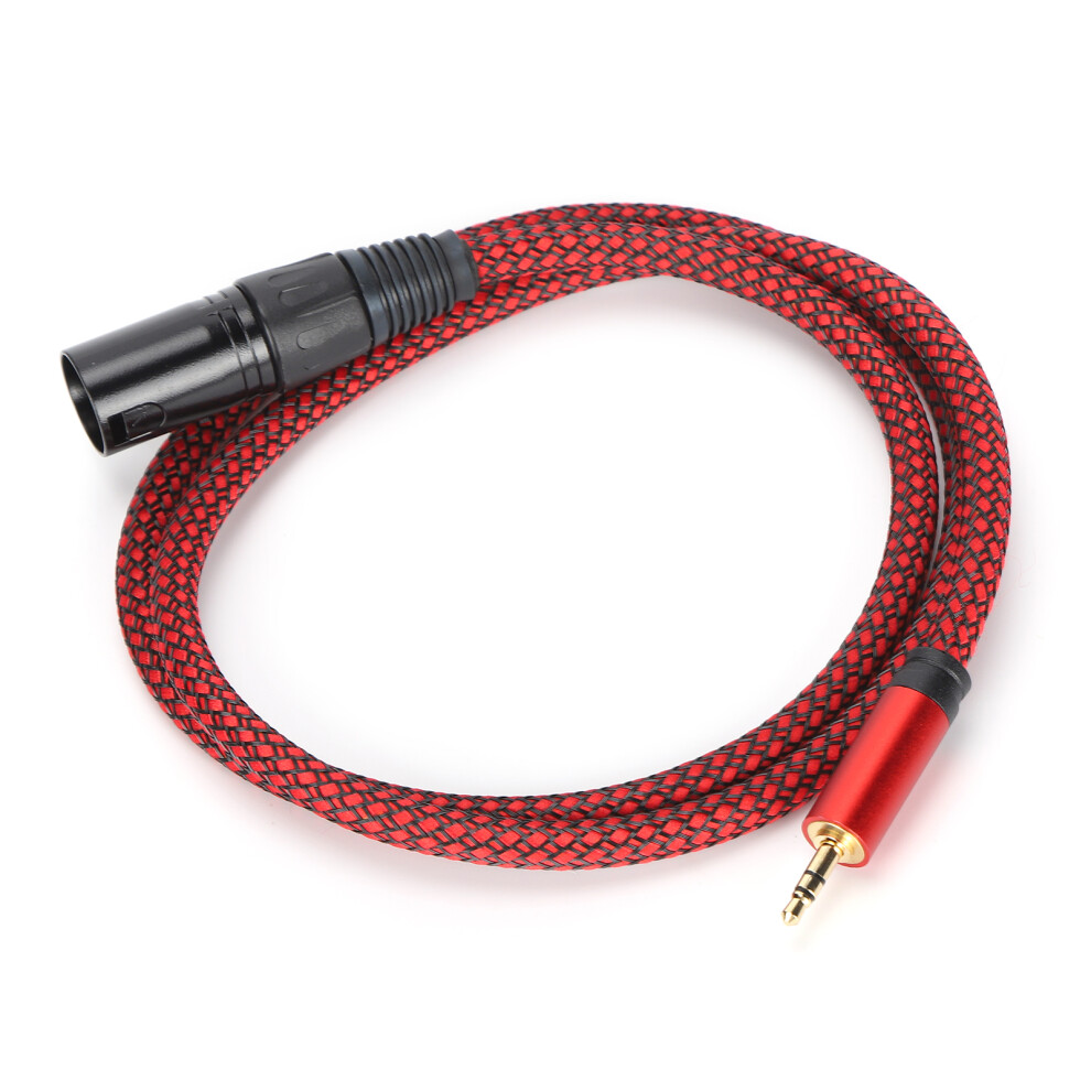 Xlr Male To 3.5Mm Microphone Cable 5M, 24Awg, Copper 9371377682207
