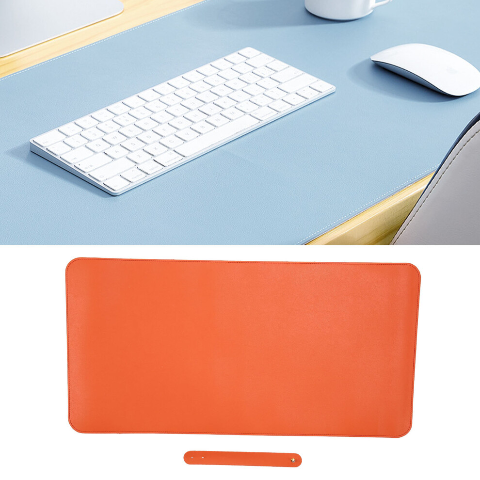 Multifunctional Cork Waterproof Pu Mouse Pad Â 60X30cm Orange 6901377682247