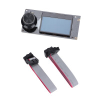 Vysoce kvalitní grafický LCD displej pro 3D tiskárny Mini12864RGB, nastavitelný podsvícení, enkodér, úložiště SD, offline možnosti,