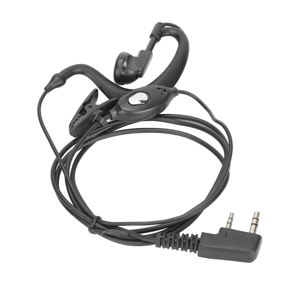 P992-Pk01-G Walkie Talkie Earpieces With Microphone For Kenwood & Baofeng 9451377682503