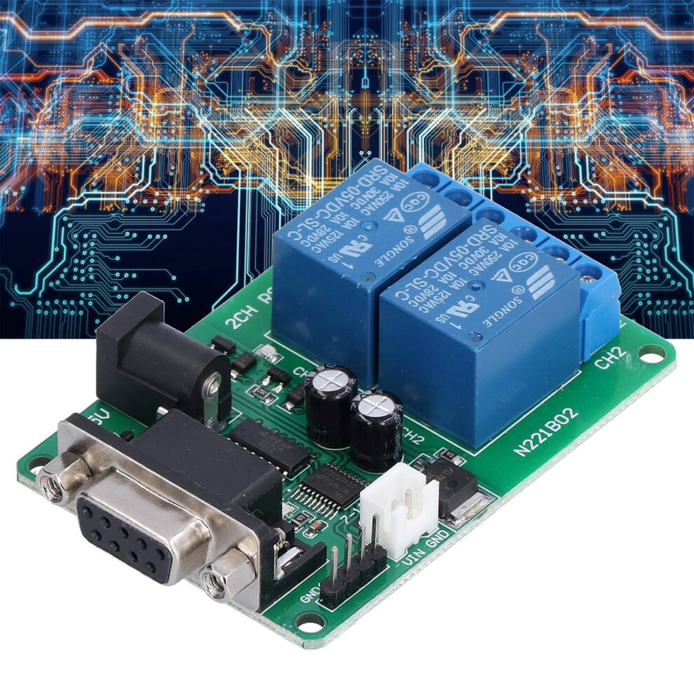 Abs Relay Module With Serial Port Rs232 9600Kbps For Remote Control Systems 8261377682769