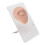 Kit de modelo de piercing reutilizável em silicone, flexível, elástico e transparente, com suporte de acrílico. Alta qualidade, compatível com 5