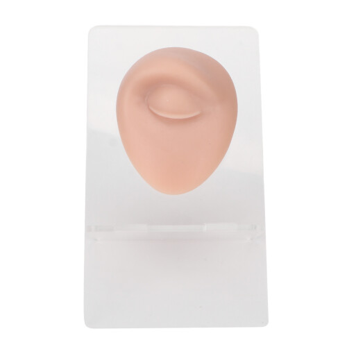 Kit de modelo de piercing reutilizável em silicone, flexível, elástico e transparente, com suporte de acrílico. Alta qualidade, compatível com 2
