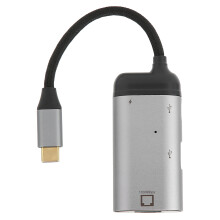 Hub USB C cu încărcare rapidă PD, cu porturi Gigabit Ethernet și USB A pentru o conexiune fiabilă la rețea și sincronizare de date de mare