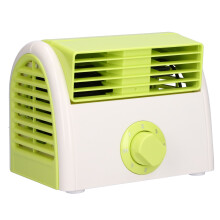 USB Cable Powered Mini Air Cooler Leafless Air Conditioner Vents Personal Cooling Fan Silent Operation Dual Power Options Portable Air Conditioner