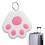 Waterproof Pet Tracking Device Cat Claw Shape Long Standby RealTime Item Tracker Pink 1