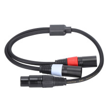 Symmetrisches, geschirmtes Kabel mit hoher Klangklarheit und Rauschunterdrückung für Mikrofone, Mischpulte und Equalizer. Symmetrische