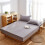 Double Bed Sheet Cotton Fitted Sheet 90x200+30cm Solid Color With Elastic Band Four Corners 1