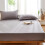 Double Bed Sheet Cotton Fitted Sheet 90x200+30cm Solid Color With Elastic Band Four Corners 2