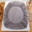 Double Bed Sheet Cotton Fitted Sheet 90x200+30cm Solid Color With Elastic Band Four Corners 5