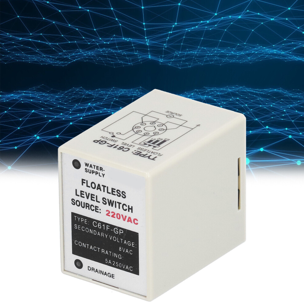 C61f-Gp Floatless Liquid Level Switch Ac 220V Auto Pump Control 3241377688799