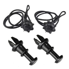 Parcel Shelf String 1M 20002006 Compatible Car Rear Trunk Holding Strap Rope Two Pcs Buckles