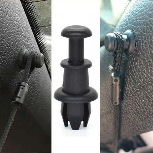 Parcel Shelf String 1M 20002006 Compatible Car Rear Trunk Holding Strap Rope Two Pcs Buckles 2