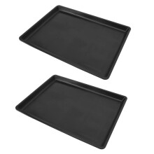 Pet Cage Potty Tray 2Pack Leakproof Indoor Dog Toilet Pan OdorResistant Durable For Cats And Dogs
