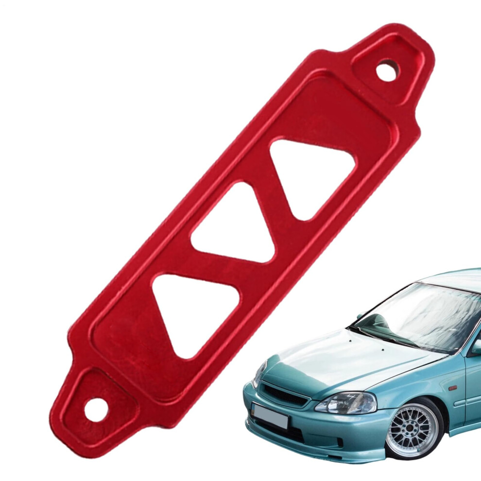 Battery Bracket Triangular Tray Aluminum Alloy Lock Mount Battery Tie Down For Truck Marine Automobile Rv Red 9187378640784