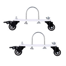 Radiator Wheel Bracket with 360 Rotatable Wheels for Universal Heater and Easy Tool Installation