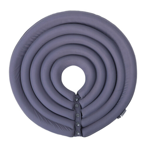 Cône léger de collier de récupération de chat pour le-XL Gris