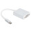 Μετατροπέας Thunderbolt3 σε VGA, αρσενικό σε θηλυκό, συμβατός με Dell XPS, ανάλυση VGA plug and play 2