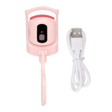 Handheld Electric Lash Curler Featuring Rapid Preheat In 15 Seconds And Safe Silicone Pads For Quick Natural Curling Experience