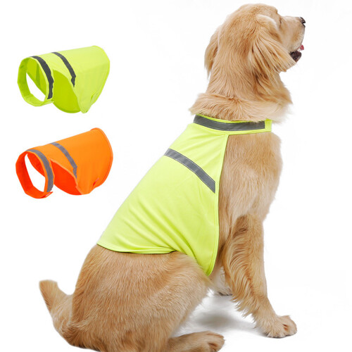 Gilet de sécurité avec bande-Orange fluorescent L 2