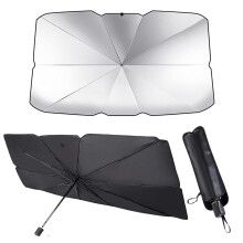Car Windshield Sun Shade Umbrella for Audi A4 20172021 UV Heat Block Foldable Front Shade