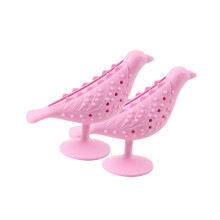 Katten Slow Feeders Voedselvoederspeelgoed Vogelinteractie-Roze