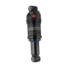 Bike Air Rear Shock Rebound/Lockout, Mountain Bike Rear Shock Absorber, 165X35MM, Adjustable Pressure, 125/150/165/190MM