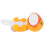 Shower Sprayer Cartoon Design Universal Interface Durable Material Parent Child Interactive Suction Cup Mount Bath Tool For Kids 8