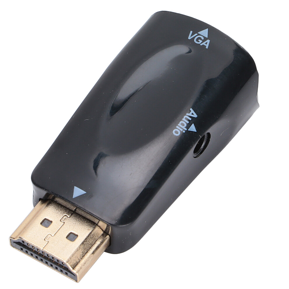 Hdmi To Vga Video Converter 1080P With Audio Cable For Desktop Easy Connection 4621377693754