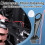 Motorcycle Chain Lube Applicator with Precise Lubricant Application, No Chain Removal, Durable Maintenance Tool 3