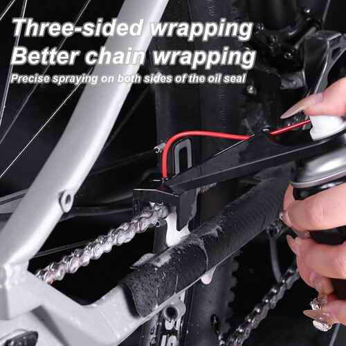 Motorcycle Chain Lube Applicator with Precise Lubricant Application, No Chain Removal, Durable Maintenance Tool 1