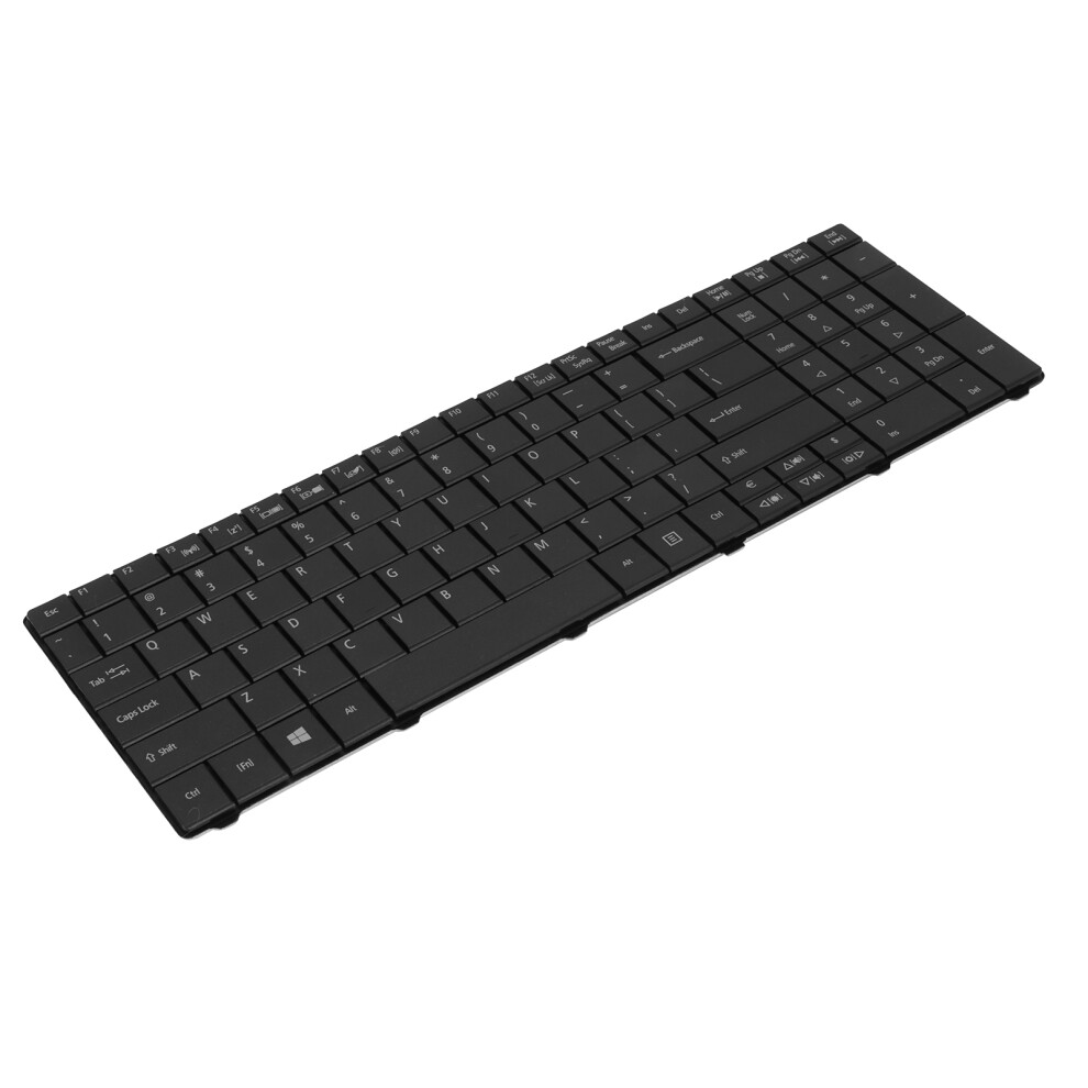Replacement Keyboard For E1â531G/E1â531/E1â571G Durable Abs Aluminum Black 5011377694681