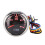 52mm Marine Pointer Tachometer Gauge 9-32V Red Backlight Waterproof 2