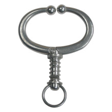Bull Nose Ring Traction Device Stainless Steel Cattle Tool 15.0 x 10.5 cm Livestock Handling For Ranch Vet Use