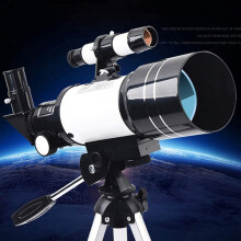 70mm Astronomy Refractor Telescope with Power Magnification and Adjustable Aluminum Tripod