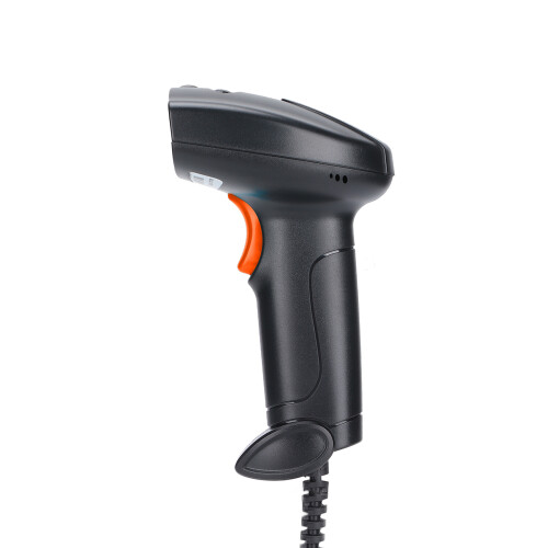 Scanner de codes-barres USB U2 2D/QR, IP54, noir et orange 2