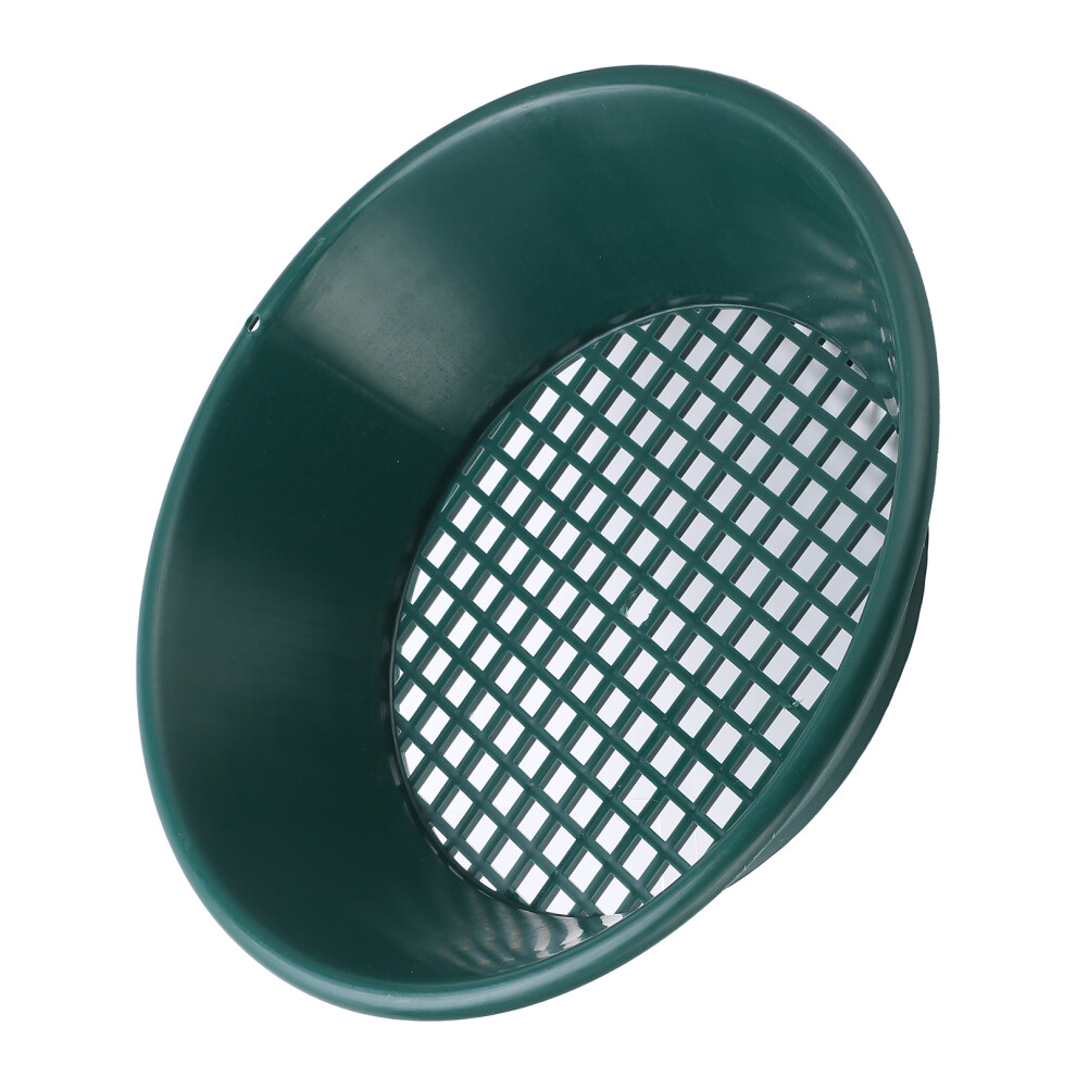 Manual Gold Panning Tool - 350Mm Sifting Tray In Green For Mining 8741377697814