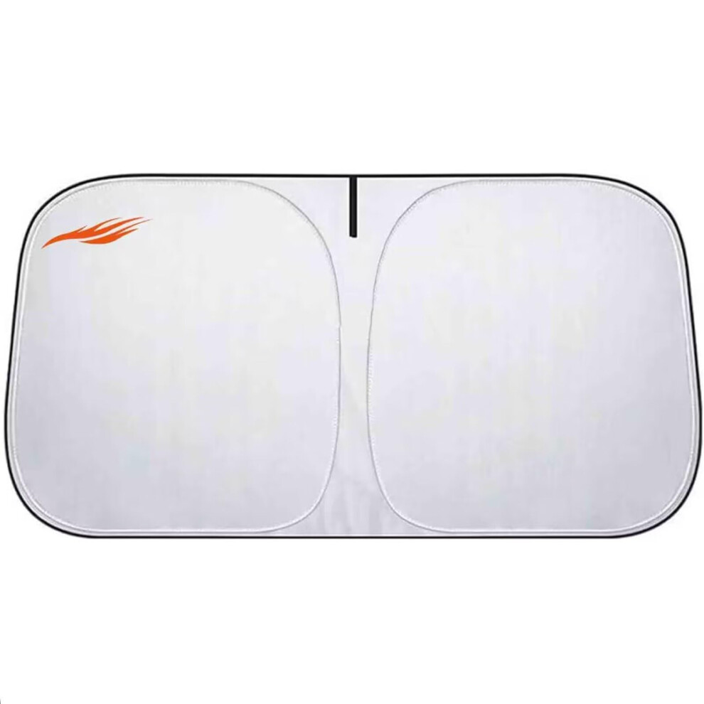 Car Windshield Sun Shade For Toyota Corsa 19901999, Uv Reflective Foldable Sunshade Silver 9199774297387