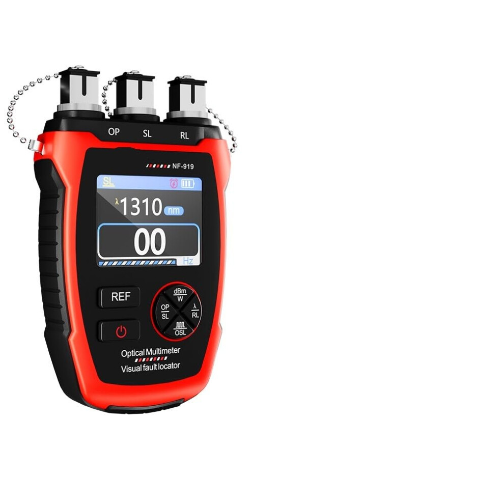 Fiber Optic Cable Tester Nf919 Visual Fault Locator Vfl Optical Power Meter Stable Light Source 9094768578162