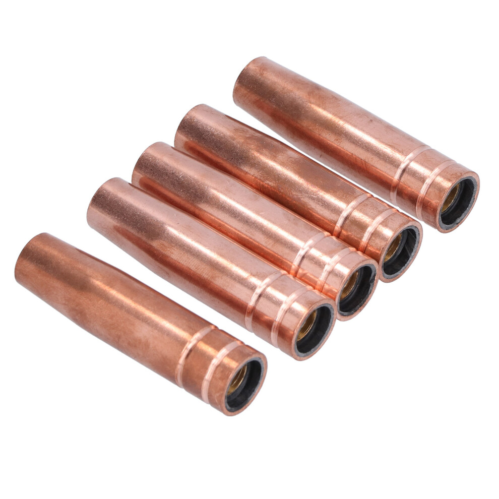 Copper Gas Welding Nozzle Protection Sleeve Kit, 75Mm 19Mm 5Pcs 4331377699112