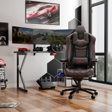 Black Gaming Chair PC Gamer Chair with 5D Armrest