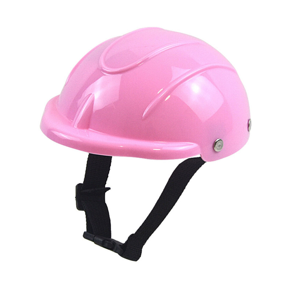 Puppy Helmets Dog Helmets Pet Helmets Dog Hat Motorcycle- M Pink 7751000883669