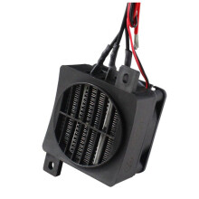 Constant Temperature Air Heater 24V 200W PTC Heating PieceCeramic Air Heater with Conductive Belt Fan