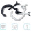 Stage Light Clip Silver Finish Stable Attachment For Events Compatible With Stage Lights 5