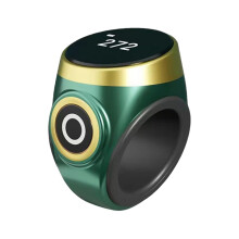 Finger Tally Counter Ergonomic Waterproof Ring Clicker Ring For Golf Math Classroom Indoor Outdoor Activities Green