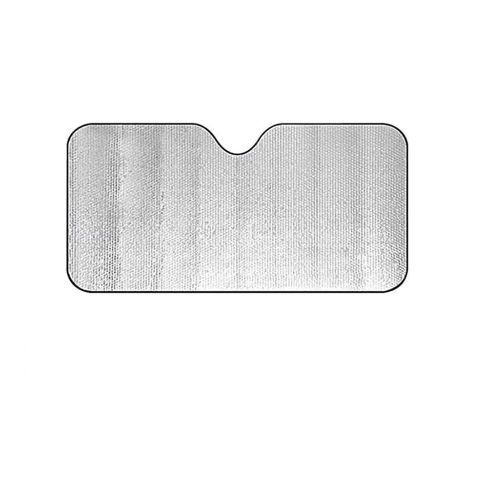 Car Sunshade Front Windshield 140X70cm Heat Uv Protection Keeps Interior Cool Foldable Design 9094768585160