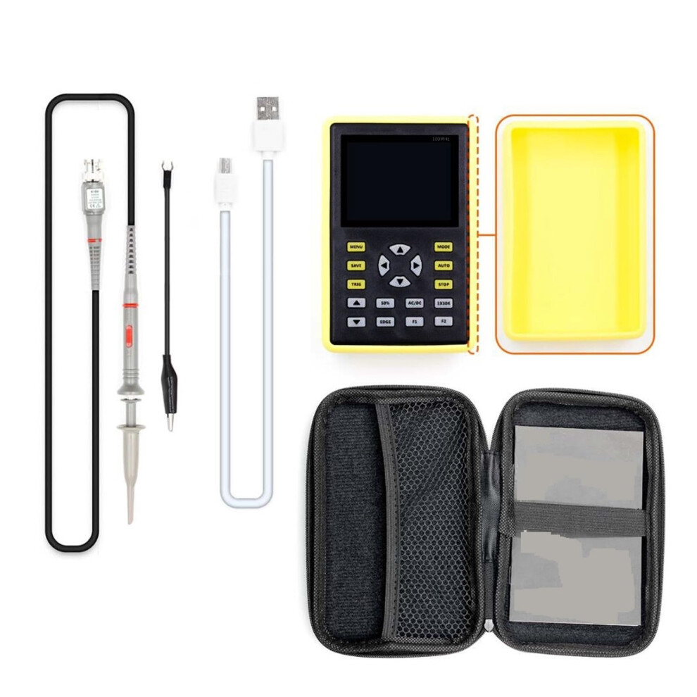 Oscilloscope 5012H Handheld Mini Digital Oscilloscope 500 Ms/S Sampling Rate 100 Mhz Analog Bandwidth 9199774298858