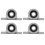 Quiet & Precise Linear Motion Bearings for 3D Printers 4 Pack 2