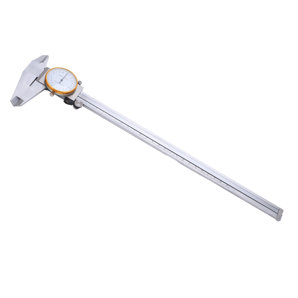 Steel Vernier Caliper 0Â300Mm With Lock Screws Clear Dial 0.02Mm Accuracy 4121377703328