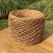 Raffia Yarn 280m 150g Paper Grass Cotton Blend For Knitting Crochet Straw Hats Bags Slippers Weaving Thick Thread